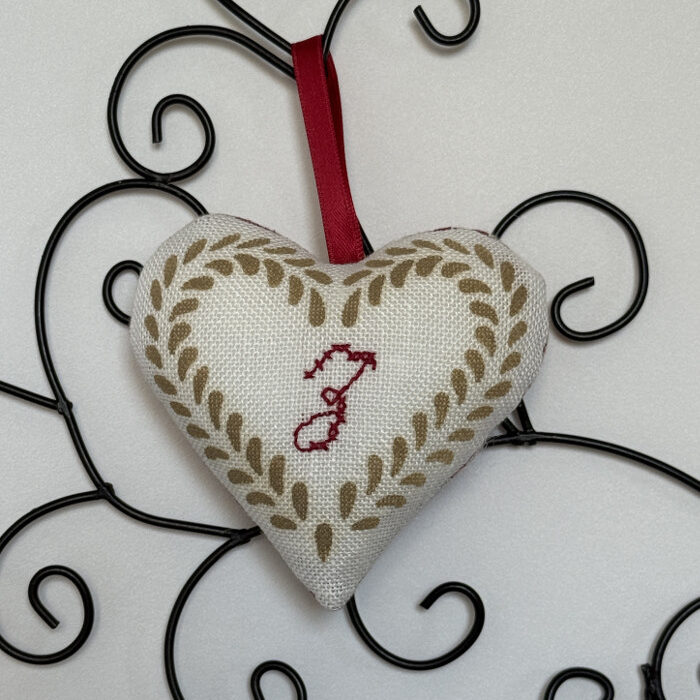 Z. Kelsch, pochoir et broderie.