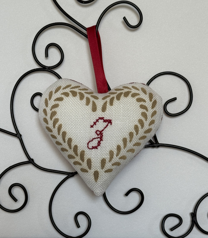 Z. Kelsch, pochoir et broderie.